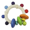 Image de Hochet Bass&bass Anneau Clochettes Multicolor Bois