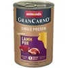 Image de Pâtée pour chien adulte - Animonda GranCarno Lamm Pur - 400g