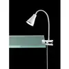 Image de Lampe de bureau led 3,8w avec clip blanc arras trio lighting