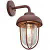 Image de Applique Murale Trio Duero 202760124 32 Cm 18 Cm Rouille Aluminium Moulé