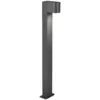 Image de Potelet d'extérieur gu10 max 20w ip44 métal fonte d'aluminium anthracite - trio - roya