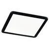 Image de Plafonnier Salle de Bain - Trio - Camilla - Carré - Noir Mat - LED 3000K IP44