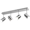 Image de Spot plafonnier 4xGU10 IP44 chrome - Trio - Angelo