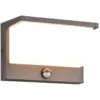 Image de Applique étanche détecteur de mouvement - anthracite - trio - nestos