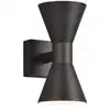 Image de Applique led extérieure bi-directionnelle noire - trio - ardas