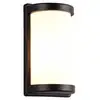 Image de Applique murale extérieure noire culot e27 - trio - puelo
