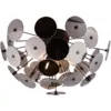 Image de Plafonnier verre chrome style design 3xe14 max. 40w - trio - discalgo