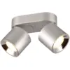 Image de Plafonnier 2xgu10, max. 10w, métal nickel mat - trio - guayana