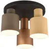 Image de Plafonnier led 3x e27, max. 40w, multicouleur - trio - agudo