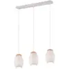 Image de Suspension bidar 3xe27, max.28,0 w , blanc mat -trio