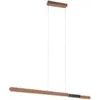 Image de Suspension led 48w 5800lm, 2700-6500k, hauteur réglable, café - trio - helios