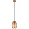 Image de Suspension, bidar 1xe27, max.28,0 w , métal et bois - trio
