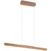 Image de Suspension led 28w, 3300lm, 2700-6500k, réglage hauteur et couleur tactile - trio - helios