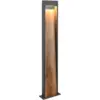 Image de Potelet 1x led smd 11w, 1200lm, 3000k, imitation bois - trio - salmon
