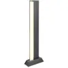 Image de Potelet led smd 16w, 1800lm, 3000k, verre blanc, anthracite - ip65 - trio - mariza
