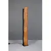 Image de Lampadaire karuni, bois naturelmétal noir, 3xe27, 10 w max - trio