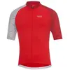 Image de Maillot manche courte GOREWEAR C5 Optiline rouge blanc - M