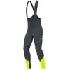 Image de Cuissard long Gore Wear C3 Windstopper Bibtights+ noir jaune neon - S