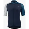 Image de Maillot GOREWEAR C5 manche courte bleu foncé blanc - S