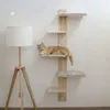 Image de Arbre à chat - Kerbl - Timber - Beige - 150 cm - 3 surfaces de couchage