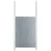 Image de Porte coulissante poulailler kerbl 22 x 33 cm aluminium gris, glissières incluses 70560