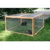 Image de KERBL - Enclos extérieur pour rongeurs - Vario Bois - Grillage fin - Dimensions 120x120x59cm