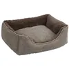 Image de KERBL Panier corbeille Samuel - 50 x 40 x 15 cm - Argent et gris - Pour chien