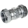 Image de Manchon droit à compression - GEBO - 01.150.02.00 - Tube acier 172 mm (3/8) - Fonte malléable - DN10