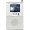 Image de TechniSat DIGITRADIO FLEX 2 Radio prise de courant DAB+ FM Bluetooth avec caisson denceinte fonction réveil blanc