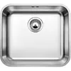Image de Cuve à intégrer sous plan en acier inox lisse - BLANCO SUPRA 450-U - 1 bac - Vidage manuel - Finition brossée