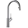 Image de Mitigeur douchette Blanco CARENA-S chromé - BLANCO - Pivotant - Cartouche céramique - Flexibles de raccordement