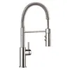 Image de Mitigeur de cuisine BLANCO CATRIS-S - bec orientable 360ø - douchette flexible double jet - chromé