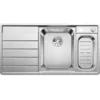 Image de Blanco Axis Iii 6 S-if - Évier- Inox Lisse - 1 Cuve 1/2 - Égout A Gauch - Vidage Auto