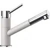 Image de Mitigeur Cuisine, Bec Droit Orientable 120ø, Douchette Extractible, Blanco Kano-s