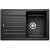 Image de Blanco Evier à encastrer 78cm silgranit noir - 526083