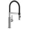Image de Mitigeur avec douchette - BLANCO - Sonea-S Flexo - Inox brossé - Hauteur 47.6 cm - Bec orientable 360°