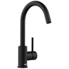 Image de Mitigeur - BLANCO - Mida - Noir mat - Col de cygne - Bec orientable 360°