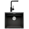 Image de Blanco - pack évier et mitigeur noir 528444 - subline 500-u 528444