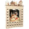 Image de Calendrier De L'avent Small Foot Rêve D'hiver 34x7,5x52 Cm Multicolore Bois