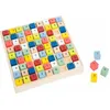 Image de small foot 11164 Sudoku coloré Educate en bois avec 81 cubes numérotés dans des couleurs vives à partir de 6 ans. 11164