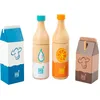 Image de Jouet pour dinette - SMALL FOOT COMPANY - Set de boissons Fresh - 4 pièces - Bois - Mixte