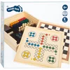 Image de Jeux En Bois Classiques Pour Toute La Famille - 7 Indispensables Dans Une Boîte Élégante