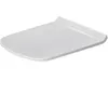 Image de Duravit-Abattant Durastyle blanc charniere inox sans softclose rÃ©f 60510000 en occasion ou reconditionné
