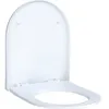 Image de Abattant WC - Geberit - Acanto - Déclipsable - TopFix - Frein de chute - Blanc