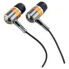 Image de Écouteurs intra-auriculaires - Bass Tube - Noir - Filaire - 12 grammes - Son exceptionnel