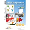 Image de Papier A4 magnétique - Marque non spécifiée - 4 feuilles - Blanc - Mat - Pour imprimante jet dencre