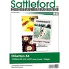 Image de Pochette détiquettes - SATTLEFORD - A4 autocollantes - 12 feuilles - 140 g/m² - Blanc