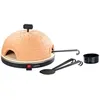Image de Four à pizza - Cucina Di Modena - Grande pizza - Couvercle en terre cuite - 1100 W - Température variable