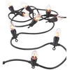 Image de Guirlande lumineuse décorative - LUNARTEC - 42 m - 10 ampoules - effet flammes