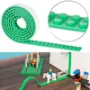 Image de Bande adhésive pour briques de construction - INFACTORY - Vert - Silicone - 100 x 1 6 cm - 19 mm - Bâtiment